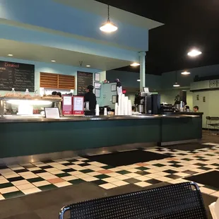 sushi and sashimi, interior