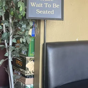 Who knew they meant sit and wait forever to be helped.