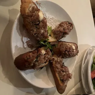 Sausage Bruschetta