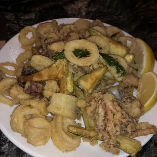 Fritto Misto Di Pesce All'italiana