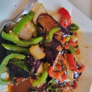 Eggplant Chili Basil