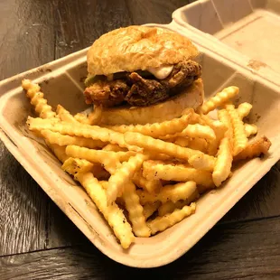 Fried chicken sandwich