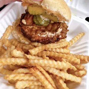 Southern Fried Buttermilk Chicken Sandwich