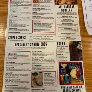 Menu Side 2