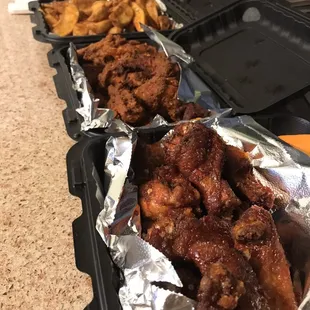 1lb Seasoned Potato Wedges Thai Sweet Chili Hot Jet Lag