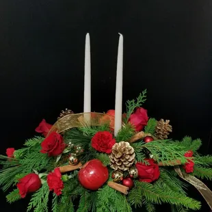 Apple pie centerpiece for the holiday