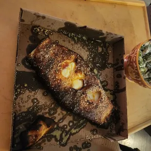 Stromboli.. oy!  Had to call and request new one.  They don't deliver,  so had to drive back up there.  Second time they disappointed us.