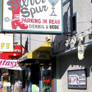 the front of a restaurant