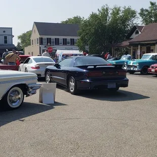 cars parked in a parking lot
