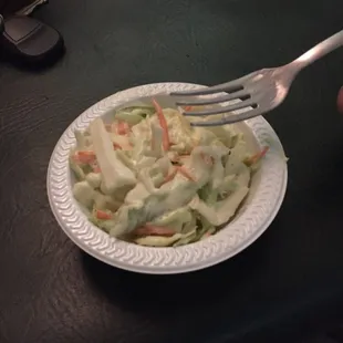 Delicious coleslaw
