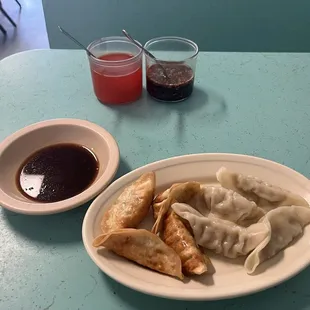 Steamed and fried