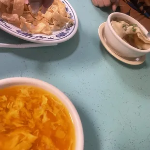 Egg drop and wong tong