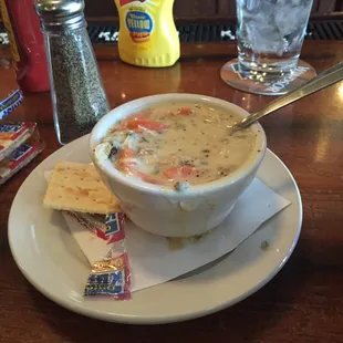 Wild rice soup.... ..