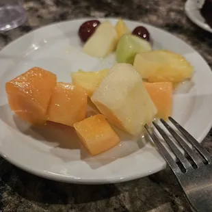 Fruit was ok...