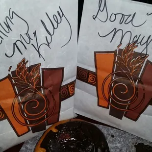 Morning donuts for the crew...