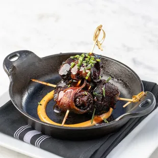 Coachella Dates wrapped with Bacon