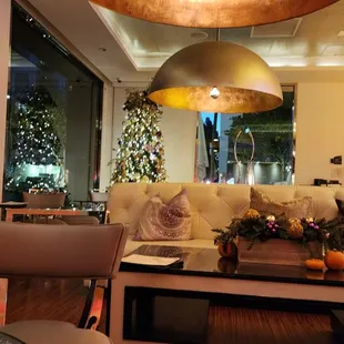 Bar area.