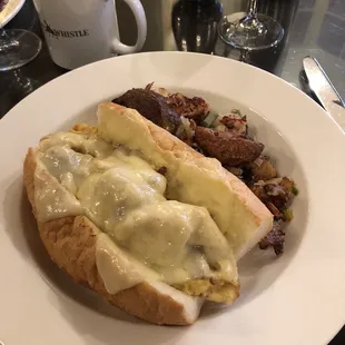 Breakfast Po Boy