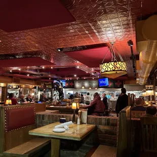 February 2025 Dining view of the bar