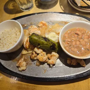 "secret" menu shrimp fajitas