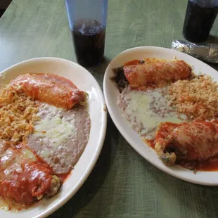 Bean and Rice Burrito