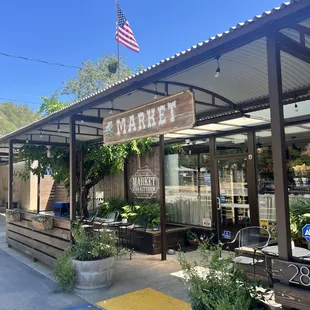 The Market next door to the Kitchen.