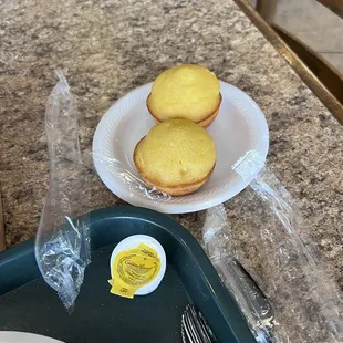 Corn bread muffins