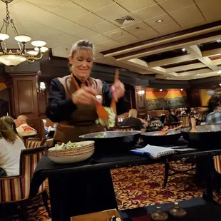 tableside tossed salad