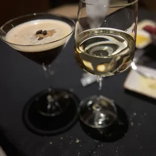 Espresso Martini and Sauvignon Blanc
