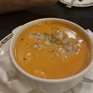 Lobster Bisque with Cognac
