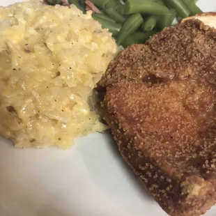Fried pork chop