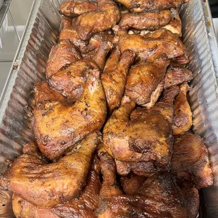 SilverbackBBQ smoked chicken