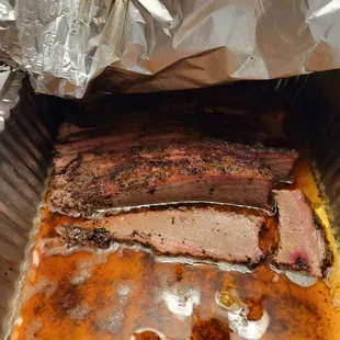 Brisket...again amazing.