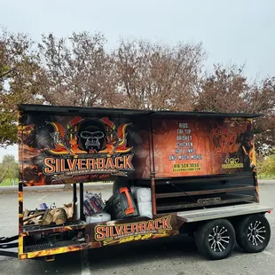 The SilverbackBBQ Show Stoppa, custom-made by G Stacks Smokers &amp; Pits (Suisun, CA)