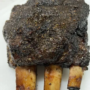 3 dinosaur beef ribs