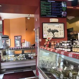 sushi and sashimi, interior