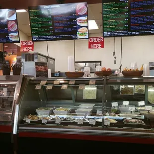 sushi and sashimi, interior