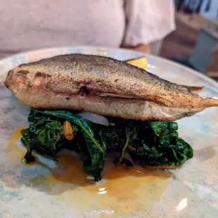 Branzino was just a complete delight