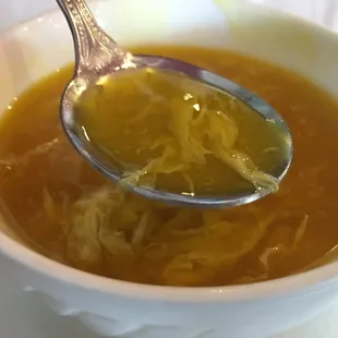 Hot Egg drop soup