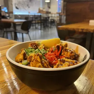 Crispy Chicken Karaage Bowl