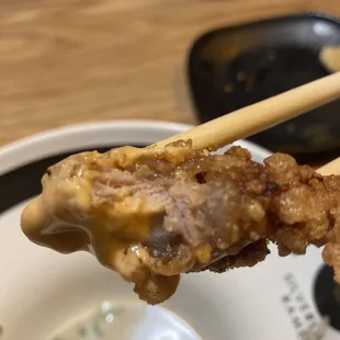 Crispy Chicken Karaage Interior