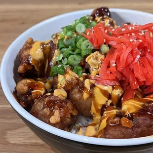 Chicken Karaage Bowl (Large)
