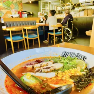 interior, ramen and noodles