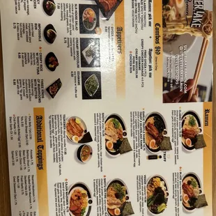 Menu October 2022