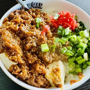Large Mabo Tofu Bowl