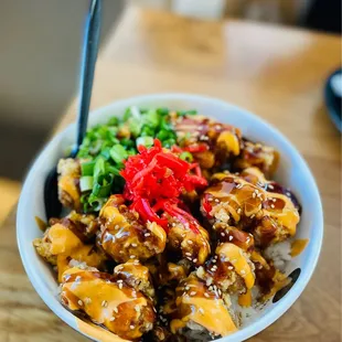 Chicken Karaage Bowl
