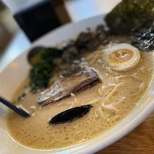 The Garlic Truffle Ramen.... Smelled really good but tasted bland