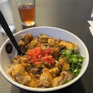 Large Chicken Karaage Bowl