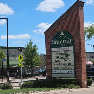 Their strip mall signage.