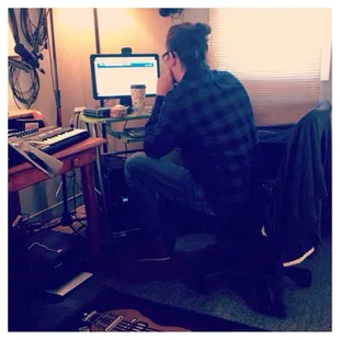 Learning musical ways from Mark!